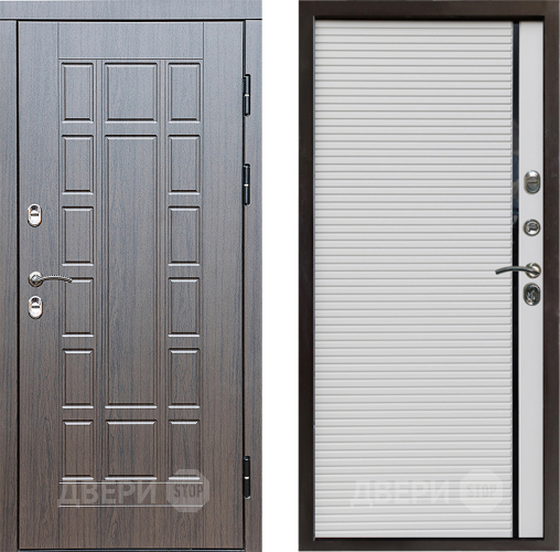Входная металлическая Дверь Престиж TERMO с терморазрывом Престиж Porte Белый в Яхроме