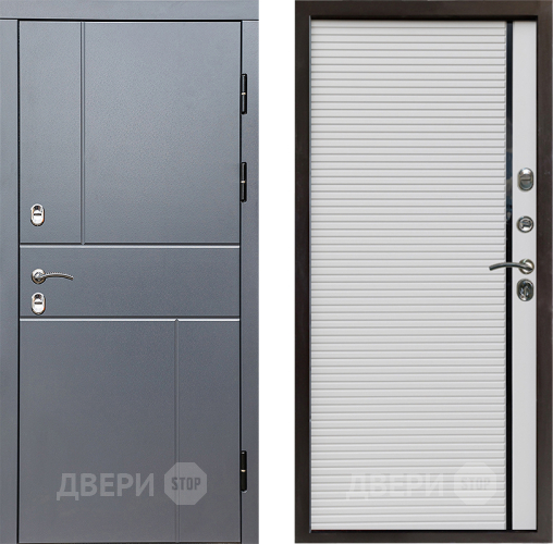 Дверь Престиж TERMO с терморазрывом Горизонт Грэй Porte Белый в Яхроме