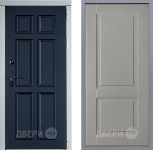 Дверь Заводские двери Стокгольм Доррен Грей софт в Яхроме