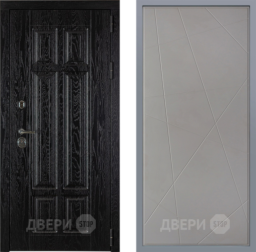 Дверь Заводские двери Мюнхен Флитта Грей софт в Яхроме