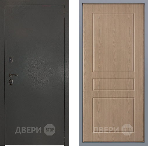 Дверь Заводские двери Эталон 3к антик серебро К-2 Беленый дуб в Яхроме