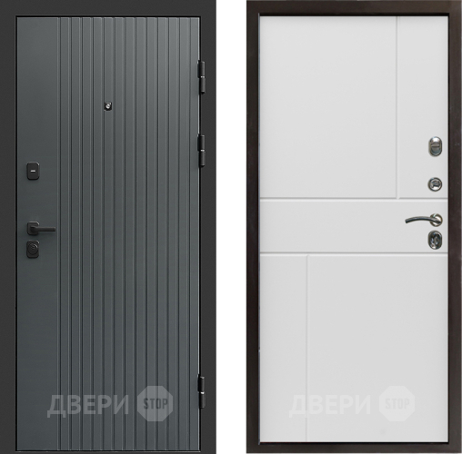 Дверь Престиж Tvist Grey Горизонт Бетон белый в Яхроме