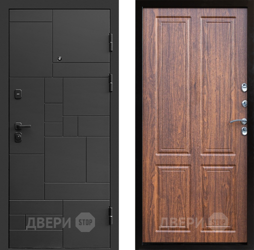 Дверь Престиж Kvadro Премиум Орех светлый в Яхроме