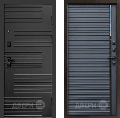 Входная металлическая Дверь Престиж Favorit Porte Черный кварц в Яхроме