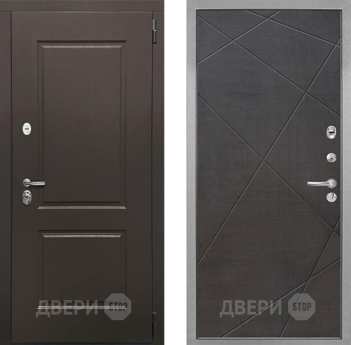 Дверь Интекрон (INTECRON) Кампо Лучи-М Венге распил кофе в Яхроме