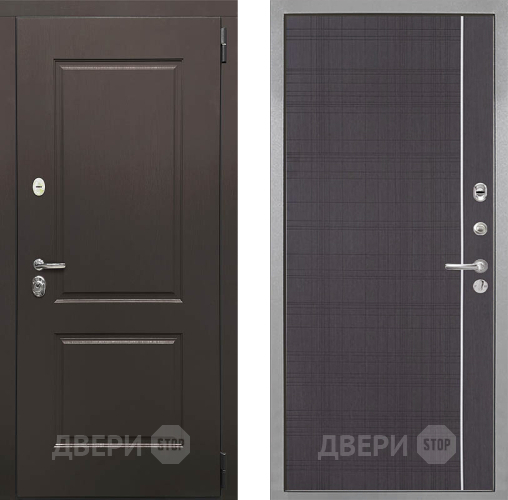 Дверь Интекрон (INTECRON) Кампо В-07 с молдингом Венге в Яхроме