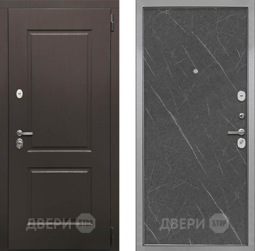 Дверь Интекрон (INTECRON) Кампо Гладкая Гранит лава оникс в Яхроме