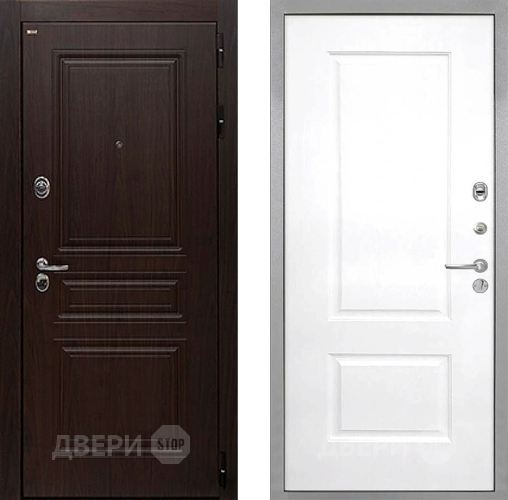 Дверь Интекрон (INTECRON) Брайтон Тиковое Дерево Альба Роял Вуд белый в Яхроме