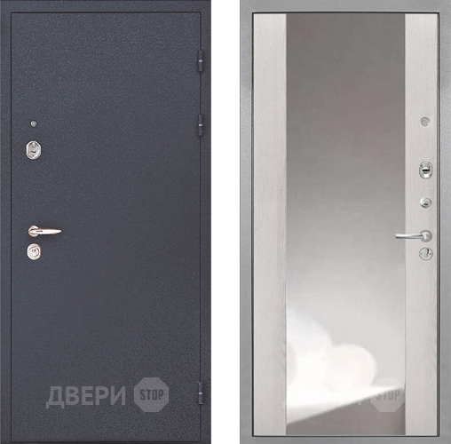 Дверь Интекрон (INTECRON) Колизей ФЛЗ-516 Зеркало Сосна белая в Яхроме