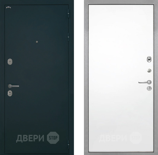 Входная металлическая Дверь Интекрон (INTECRON) Греция Гладкая Силк Сноу в Яхроме