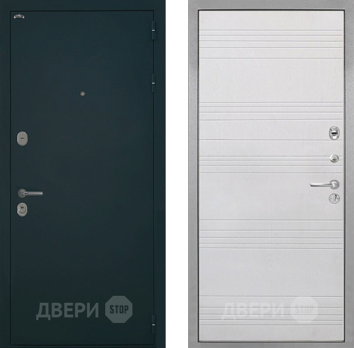 Входная металлическая Дверь Интекрон (INTECRON) Греция ФЛ-316 Белый ясень в Яхроме