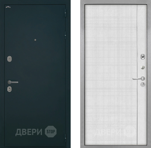 Дверь Интекрон (INTECRON) Греция В-07 с молдингом Лофт белый в Яхроме