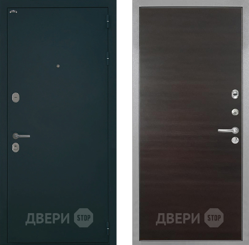Входная металлическая Дверь Интекрон (INTECRON) Греция Гладкая Эковенге поперечный в Яхроме