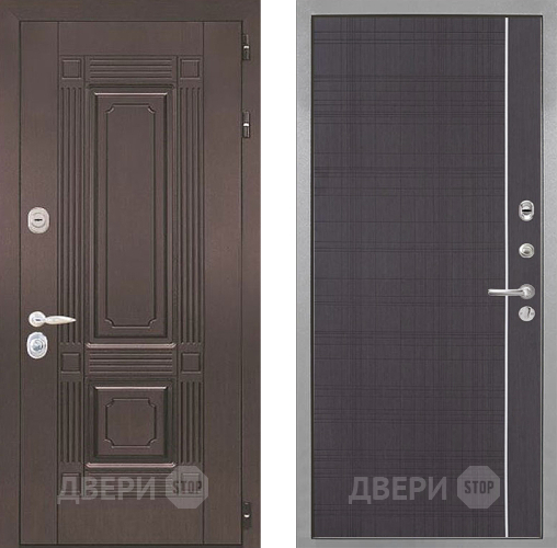 Входная металлическая Дверь Интекрон (INTECRON) Италия В-07 с молдингом Венге в Яхроме