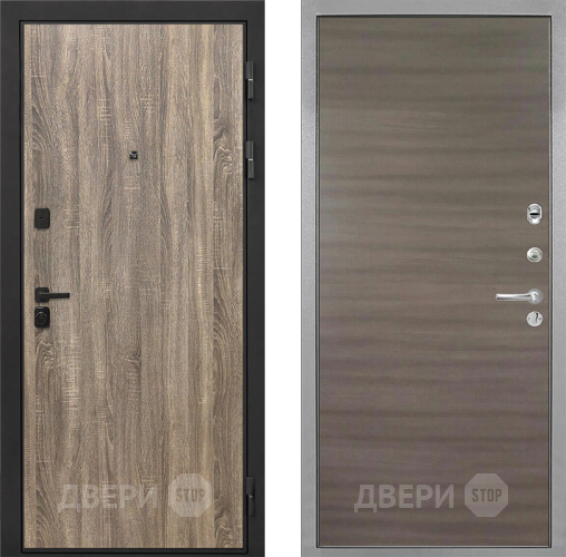 Дверь Интекрон (INTECRON) Профит Black Дуб Турин Гладкая Дуб тоскано поперечный в Яхроме