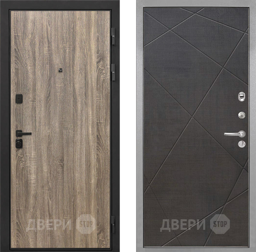 Дверь Интекрон (INTECRON) Профит Black Дуб Турин Лучи-М Венге распил кофе в Яхроме