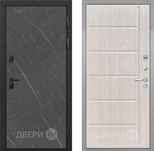 Дверь Интекрон (INTECRON) Профит Black Гранит Лава Оникс ФЛ-102 Сосна белая в Яхроме