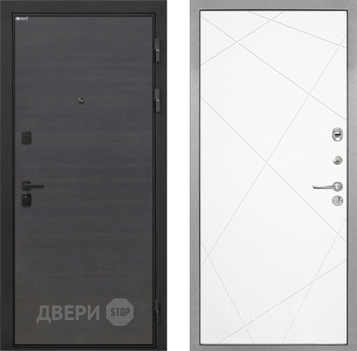 Дверь Интекрон (INTECRON) Профит Black Эковенге Лучи-М Софт милк в Яхроме