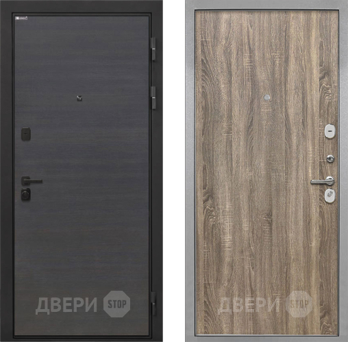 Дверь Интекрон (INTECRON) Профит Black Эковенге Гладкая Дуб турин в Яхроме