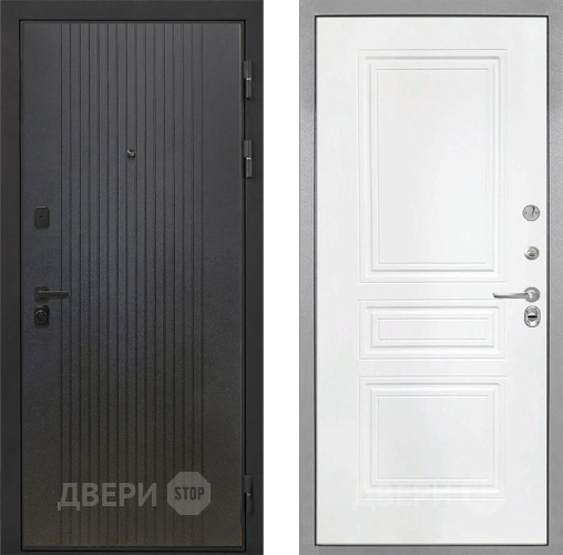 Дверь Интекрон (INTECRON) Профит Black ФЛ-295 ФЛ-243 Белый матовый в Яхроме
