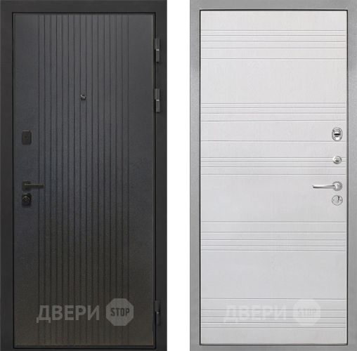 Дверь Интекрон (INTECRON) Профит Black ФЛ-295 ФЛ-316 Белый ясень в Яхроме