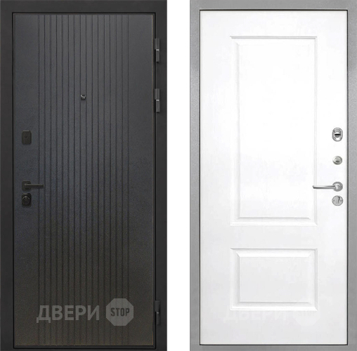 Входная металлическая Дверь Интекрон (INTECRON) Профит Black ФЛ-295 Альба Роял Вуд белый в Яхроме