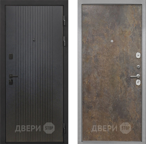Дверь Интекрон (INTECRON) Профит Black ФЛ-295 Гладкая Гранж в Яхроме