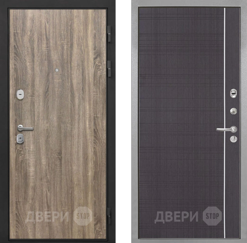 Дверь Интекрон (INTECRON) Гектор Дуб Турин В-07 с молдингом Венге в Яхроме