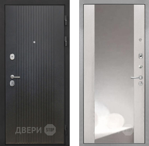 Входная металлическая Дверь Интекрон (INTECRON) Гектор ФЛ-295 ФЛЗ-516 Зеркало Сосна белая в Яхроме