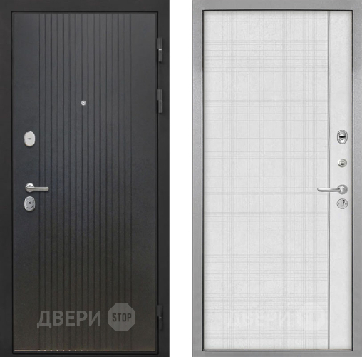 Входная металлическая Дверь Интекрон (INTECRON) Гектор ФЛ-295 В-07 с молдингом Лофт белый в Яхроме
