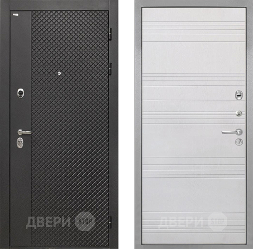 Дверь Интекрон (INTECRON) Олимпия Black 4К ФЛ-316 Белый ясень в Яхроме