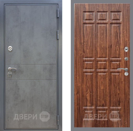 Дверь Рекс (REX) ФЛ-290 FL-33 орех тисненый в Яхроме