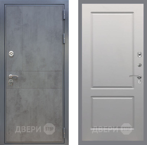 Дверь Рекс (REX) ФЛ-290 FL-117 Грей софт в Яхроме
