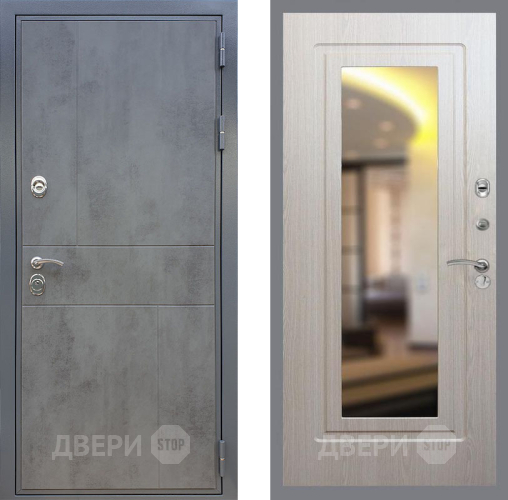 Дверь Рекс (REX) ФЛ-290 FLZ-120 Беленый дуб в Яхроме