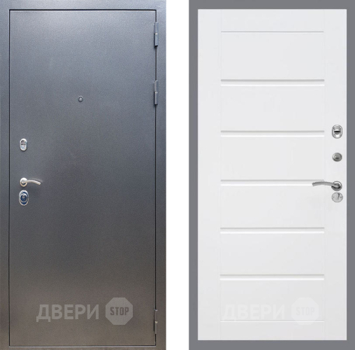 Входная металлическая Дверь Рекс (REX) 11 Сити Белый ясень в Яхроме