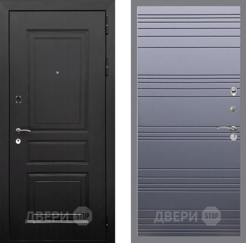 Дверь Рекс (REX) 6 Венге Line Силк титан в Яхроме
