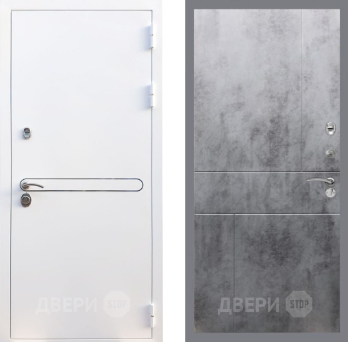 Дверь Рекс (REX) 27 FL-290 Бетон темный в Яхроме