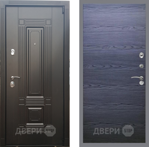 Дверь Рекс (REX) 9 GL Дуб тангенальный черный в Яхроме