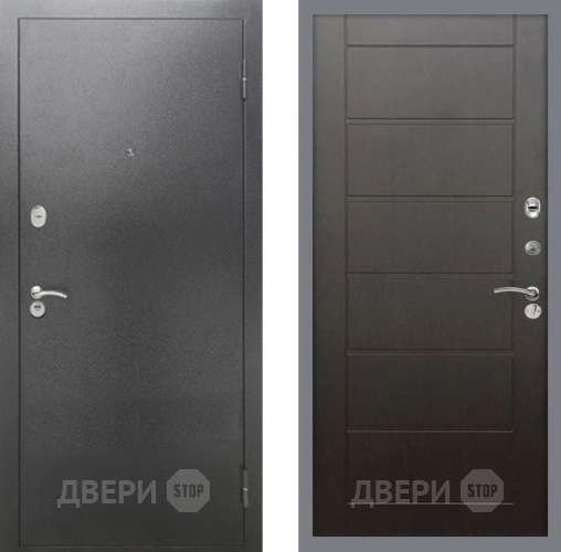 Дверь Рекс (REX) 2А Серебро Антик Сити Венге в Яхроме