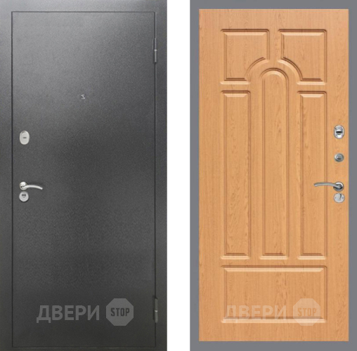 Дверь Рекс (REX) 2А Серебро Антик FL-58 Дуб в Яхроме
