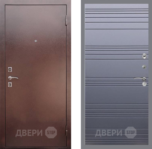 Дверь Рекс (REX) 1 Line Силк титан в Яхроме