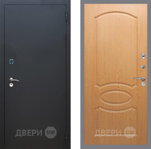Дверь Рекс (REX) 1A Черный Муар FL-128 Дуб в Яхроме