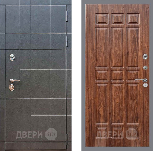 Входная металлическая Дверь Рекс (REX) 21 FL-33 орех тисненый в Яхроме