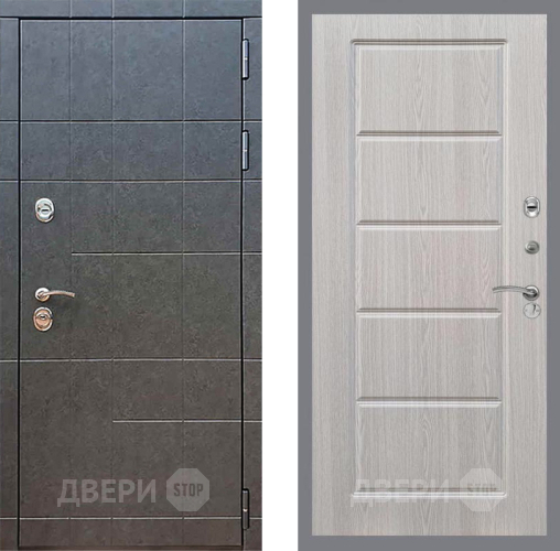 Входная металлическая Дверь Рекс (REX) 21 FL-39 Беленый дуб в Яхроме