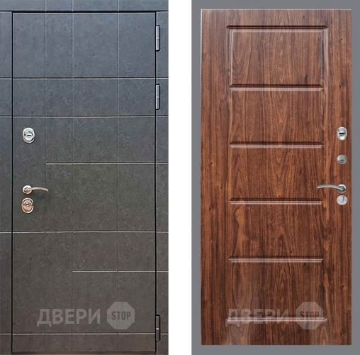 Дверь Рекс (REX) 21 FL-39 орех тисненый в Яхроме