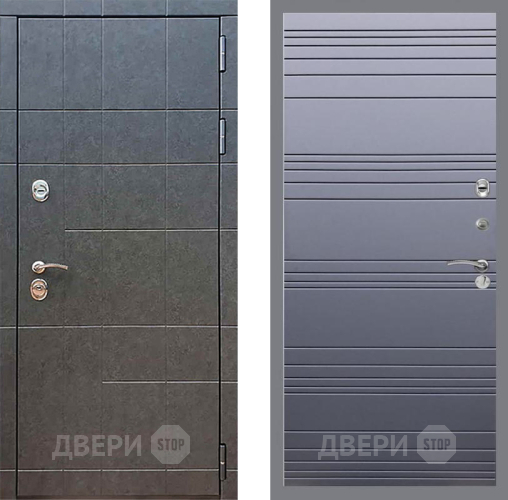 Дверь Рекс (REX) 21 Line Силк титан в Яхроме