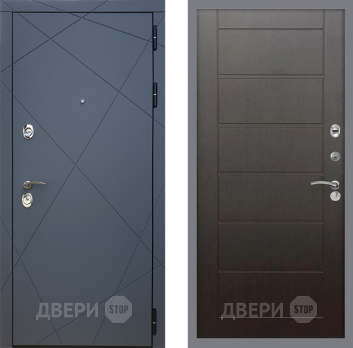 Дверь Рекс (REX) 13 Силк Титан Сити Венге в Яхроме