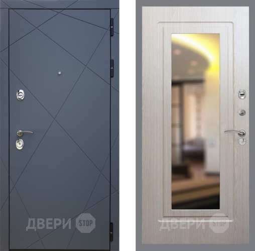 Дверь Рекс (REX) 13 Силк Титан FLZ-120 Беленый дуб в Яхроме