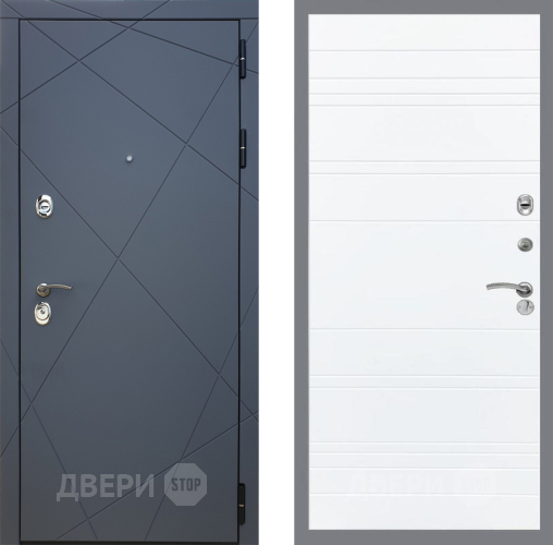 Дверь Рекс (REX) 13 Силк Титан Line Силк Сноу в Яхроме