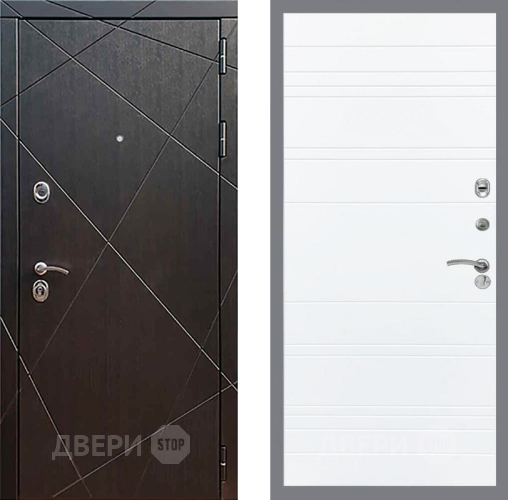 Дверь Рекс (REX) 13 Венге Line Силк Сноу в Яхроме